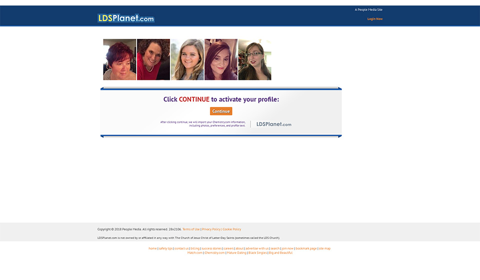 Interface de profil